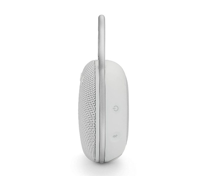 JBL Clip 3 Portable Waterproof Bluetooth Speaker - White 2 in UAE