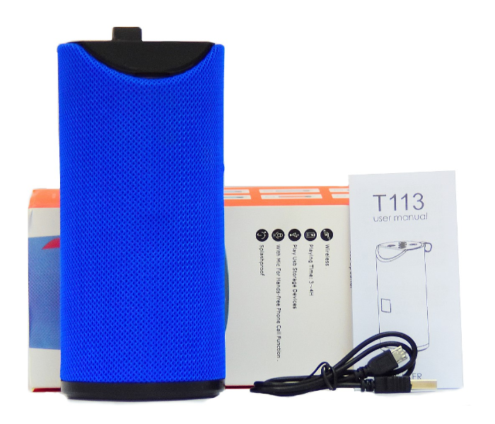 JVL JVLBL Bluetooth Speaker - Blue 3 in UAE