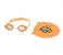 Bestway 26026 Hydro Swim Lil Racer Swim Set - Orange 1 in UAE