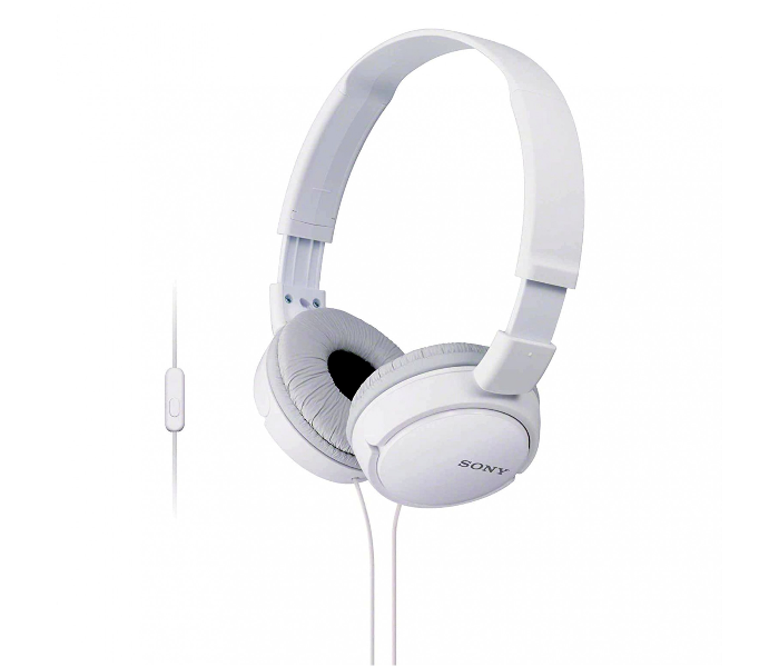 Sony ZX110WH On-Ear Headphones - White 1 in UAE