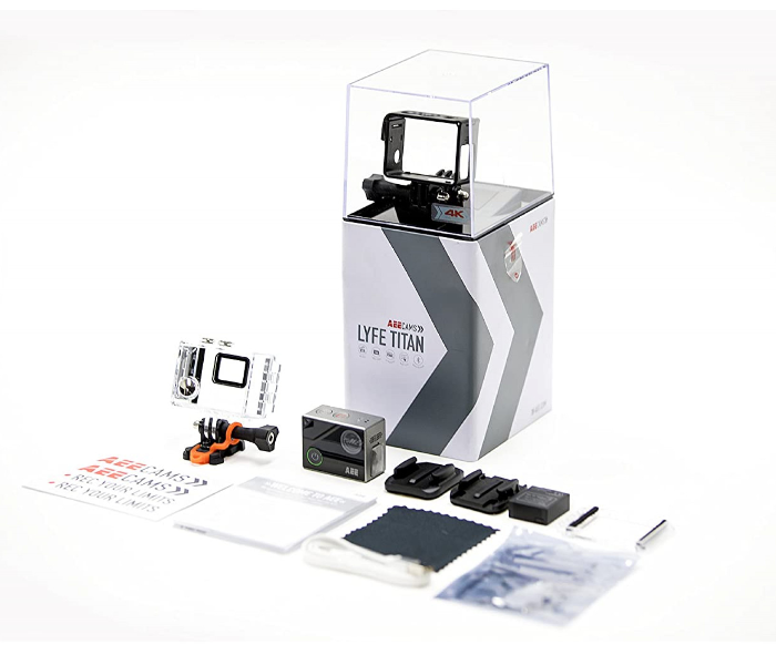 AEE S90A Lyfe Titan WiFi Action Camera - Black and Grey 4 in UAE
