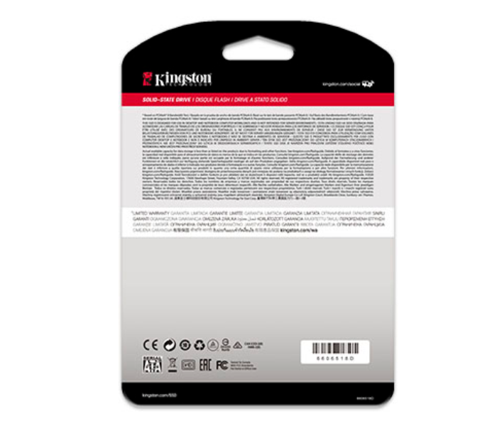 Kingston A400 Solid State Drive 480GB SATA - Black 3 in OMAN