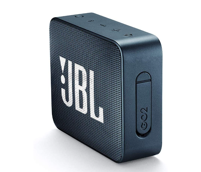 JBL GO 2 Rechargeable Waterproof Bluetooth Speaker -Navy Blue 3 in UAE