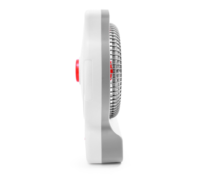 Isonic IF330 12 Inch Rechargeable Fan with Remote – White and Red 5 in KSA