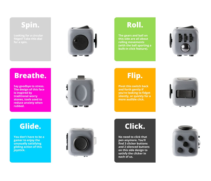 Generic GH46031 Fidget Cube for Kids 2 in UAE