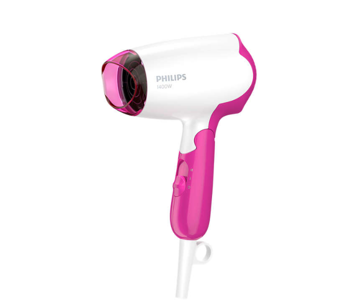 Philips BHD003/03 1400 Watts Dry Care Essential Foldable Handle Hairdryer - White And Purple 1 in UAE