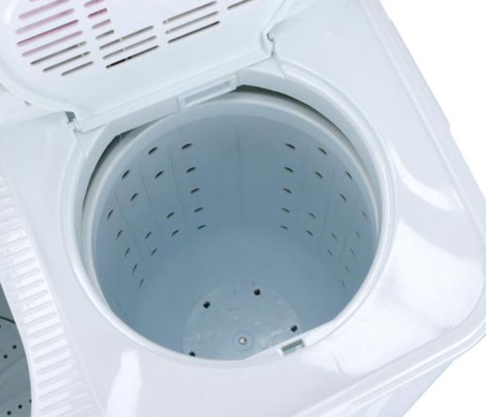 Krypton KNSWM6124 7.5 Kg Semi Automatic Washing Machine - White 4 in OMAN