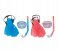 Bestway 25008 4 Peice Play Pro Snorkel Set - Blue 2 in UAE