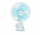Krypton KNF6035 8-inch Oscillating Plastic Table Fan - White & Blue 1 in UAE