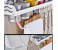 Space 40cm Aluminium Kitchen Storage Holders and Racks Kitchen Shelf Holders Wall Mounted – Silver 7 in OMAN