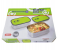 Royalford RF7014 680ml Stainless Steel Rectangle Lunch Box - Silver & Green 3 in UAE