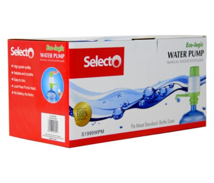 Selecto S1999 Eco-logic Water Pump Manual Water Dispenser - Green 3 in UAE
