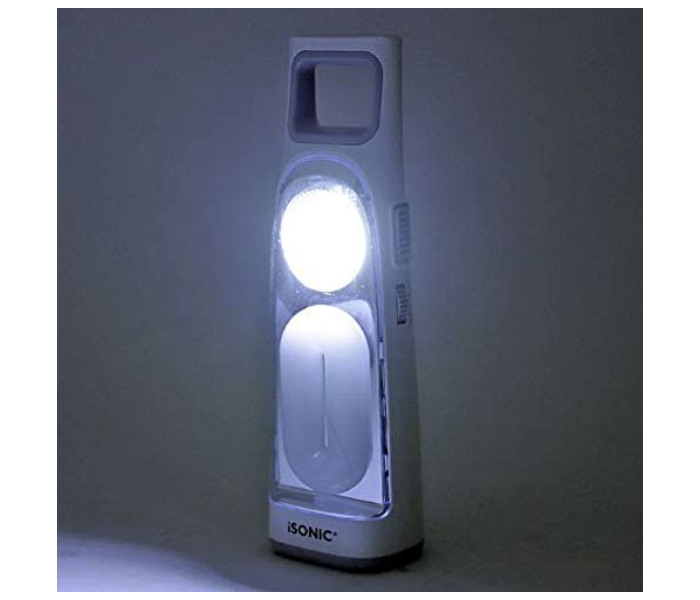 Isonic iL 78 Rechargeable Emergency Lantern - White 2 in KSA