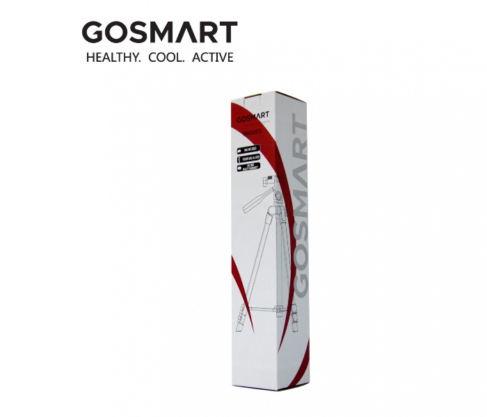 GoSmart GSPF3 Professional Foldable 3 Way Pan Head Camera Tripod - Black 4 in UAE