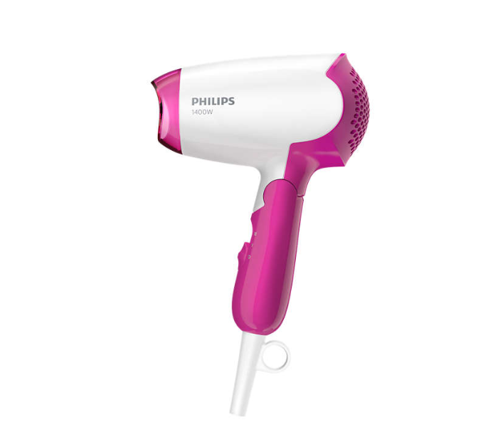 Philips BHD003/03 1400 Watts Dry Care Essential Foldable Handle Hairdryer - White And Purple 2 in UAE