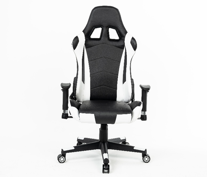 Mosco Durable Metal Frame Gaming Chair - White 5 in OMAN
