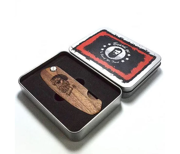 Beard.Ge Wooden Folding Comb 2 in UAE