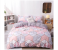 6 Pieces High Quality Cotton Double Size Bed Sheet with Quilt Cover and Pillow Case - Baby Pink 1 in OMAN
