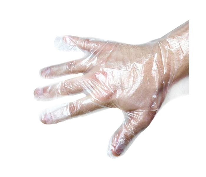 100-Piece Disposable Glove Set - Clear 2 in UAE