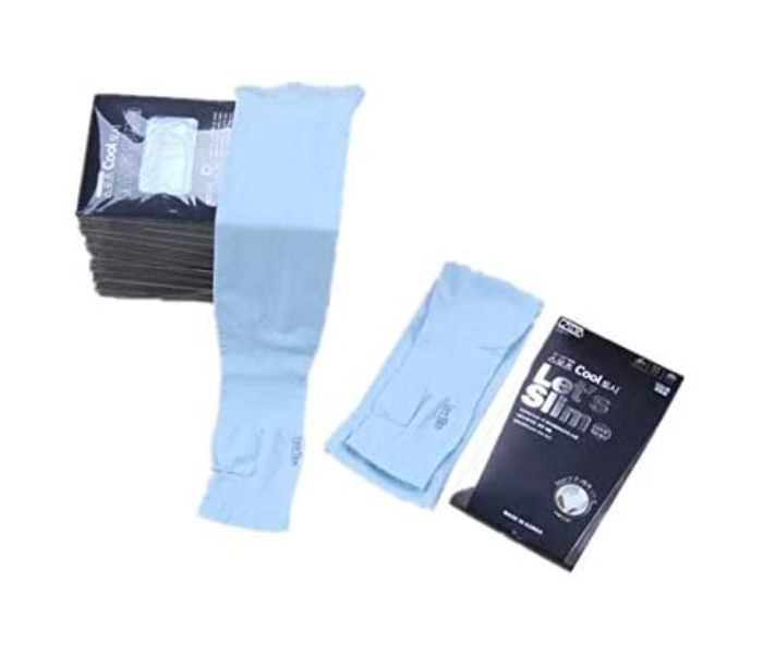 Lets Slim Xt0004 Free Size Sun-Resistant Arm Gloves - Grey 2 in UAE