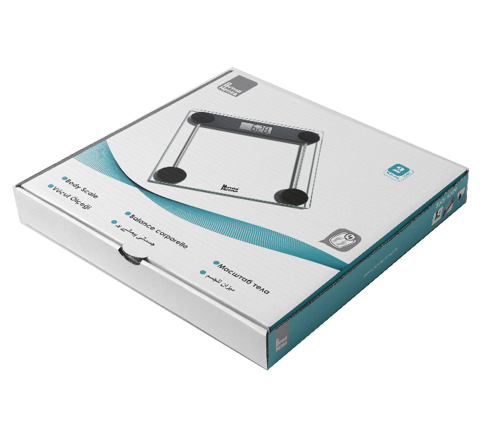 Permanenza WS-0919 Digital Glass Weighing Scale - White 1 in UAE