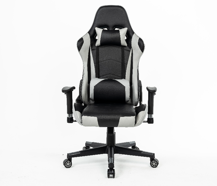 Mosco Durable Metal Frame Gaming Chair - Grey 1 in OMAN