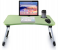 Jongo Work at Home Laptop Table with Tab and Tea Holder - Light Green 1 in UAE