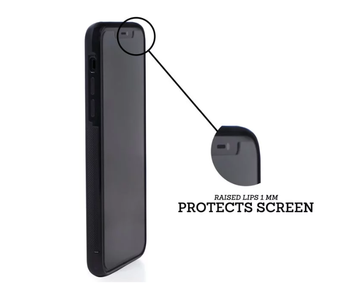 WoodWe Wood Case With Plastic Base for iPhone 11 - Ebony 4 in UAE