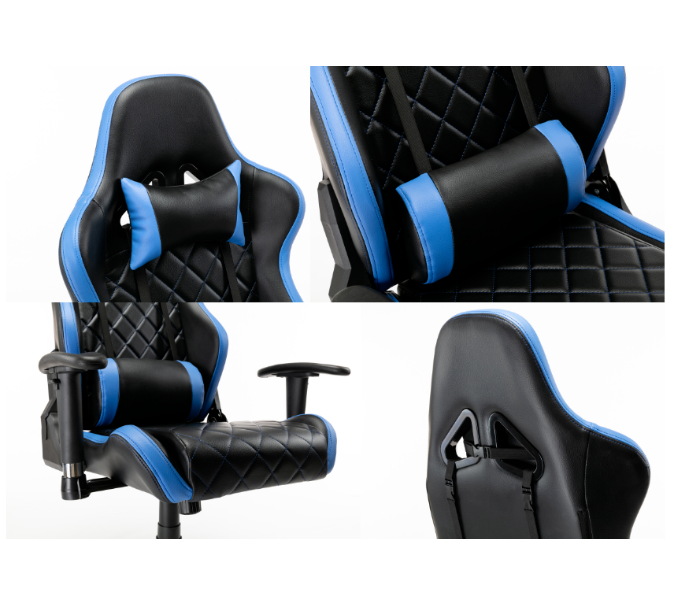 Tokio Durable Metal Frame Gaming Chair - Blue 2 in OMAN