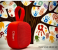 Clikon CK834 Portable Waterproof Bluetooth Speaker - Red 2 in UAE