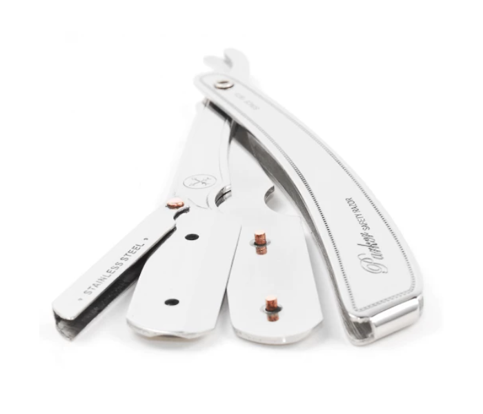 Parker SRX Professional Barber Razor - Stainless Steel 2 in UAE