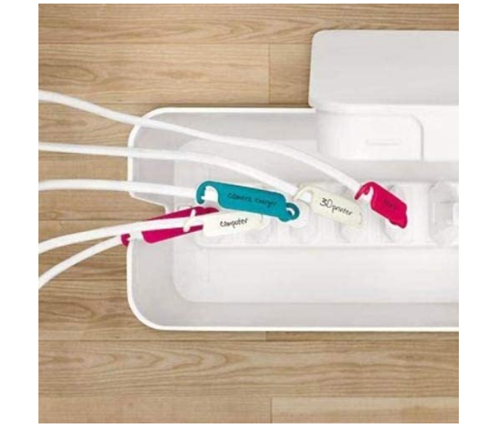 Bobino CATAG1 10 Pcs Cable Tag - Multi Color 2 in UAE