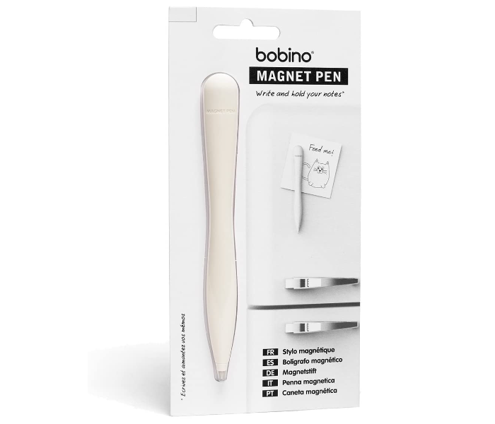 Bobino MAPENWH Stylish Minimalist Writing Magnet Pen - White 1 in UAE