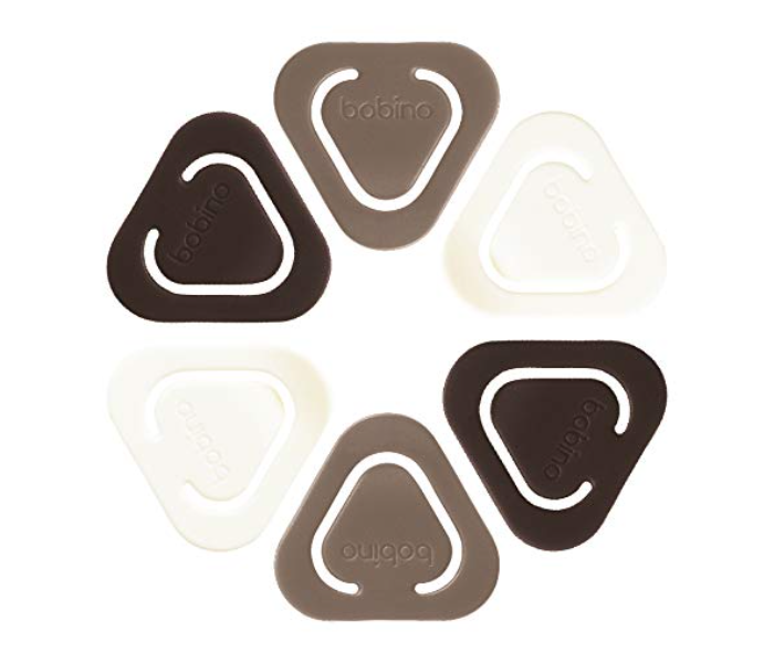 Bobino STCL6NC 6 PCs Sticky Clips - Neutrals 1 in UAE