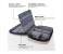 Wiwu 8 Inch Cozy Storage Bag Organizer Case - Black 2 in KSA