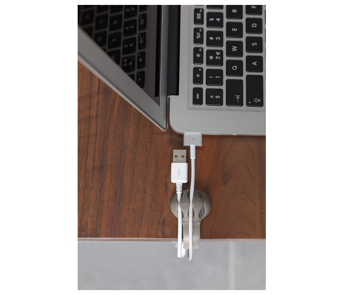 Bobino DECACCL Desk Cable Clip - Charcoal 2 in UAE