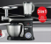 Mebashi ME-SBM1108 6.5 Litre 3 in 1 Stand Mixer With Blender and Meat Grinder - Silver 1 in UAE
