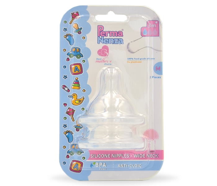 Permanenza PR-BLP240 Wide Strengthen Silicone Nipple - Small 1 in UAE