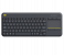 Logitech K400 Plus Wireless Livingroom Keyboard with Touchpad Customizable Windows Android Laptop- Black 1 in OMAN