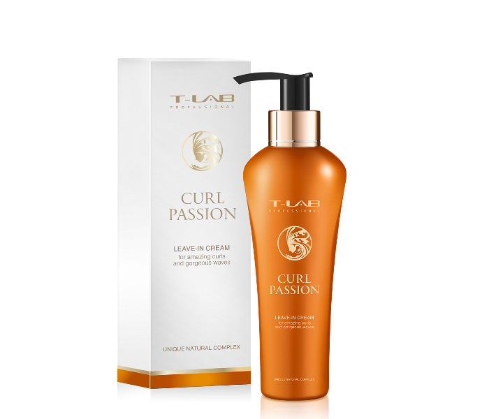 T-Lab Professional 130ml Curl Passion Leave In Cream 2 in UAE