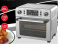Mebashi ME-AF0995 23 Litre 1700W 10 Present Menu Air Fryer Oven - Silver 1 in OMAN