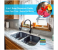 2-in-1 Sponge Rack Soap Dispenser Soap Pump and Sponge Caddy 4 in OMAN