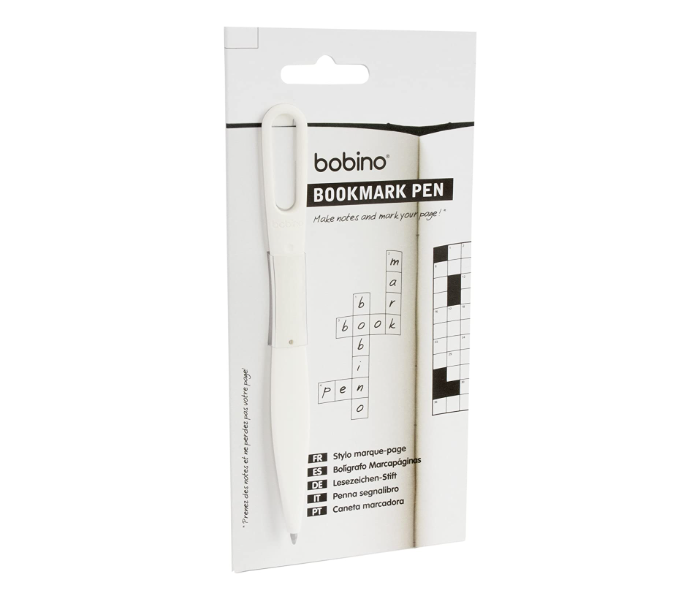 Bobino BOMAPWH Bookmark Pen - White 1 in UAE