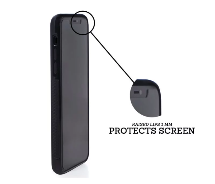 WoodWe Wood Case With Plastic Base for iPhone XR - Ebony 4 in UAE