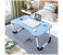 Jongo Work at Home Laptop Table with Tab and Tea Holder - Light Blue 2 in UAE