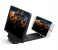 F1 Magnifying 3D Screen Amplifier Enlarged Screen Mobile Phone – Black 2 in UAE