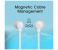 JBL Tune 115BT HSW115 Wireless In-Ear Headphones - White 5 in UAE