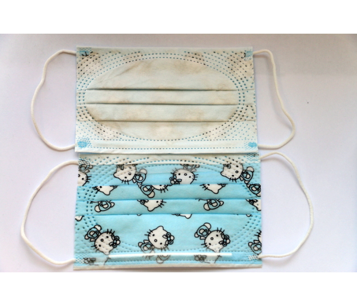 Health Care 20 Pieces Hello Kitty Design Kids 3ply Face Mask – Blue 3 in UAE