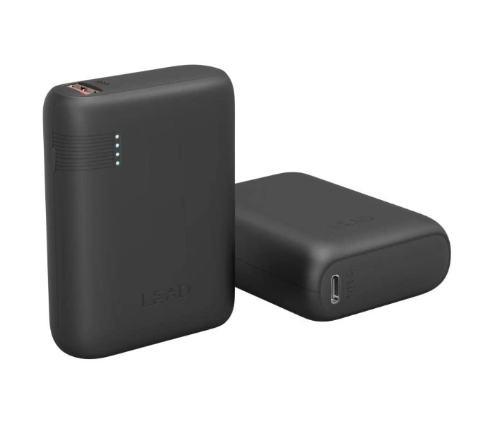 Lead LP01 10000 mAh Mini Power Bank - Black 2 in UAE