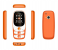 ODSCN 2300 1.7 Inch 860Mah Fm Radio Bluetooth Speaker Dual Sim Card Phone - Orange 1 in UAE